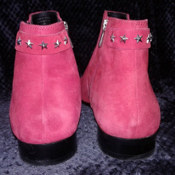 Aldo men's red suede zippered chukka boots size 10 - Picture 2 of 9